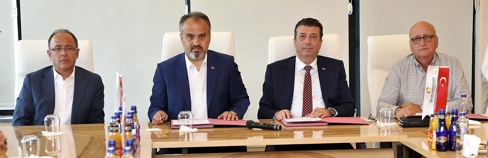 Bursa Büyükşehir Belediyesi  ve HOSAB arasında protokol imzalandı