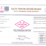 TSE Kalite Belgesi